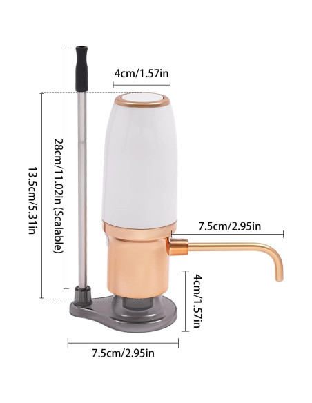 Dispensador Automático de Vino Netcoin Eléctrico 0.2 Gal