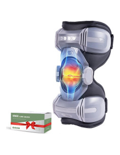 Masajeador de Rodilla 3-en-1 Alphay Airwave con Calor y Vibración