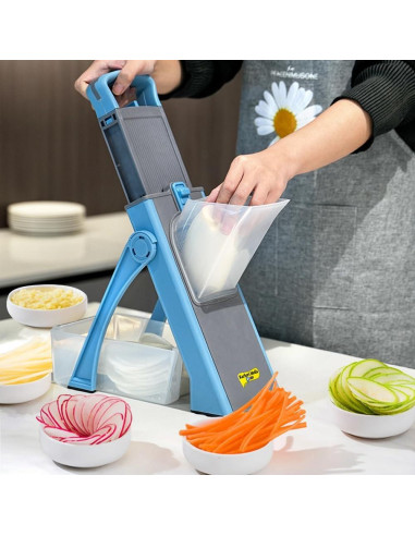 Rebanador Mandolina Seguro Plus Karhari 1,13 kg Ajustable