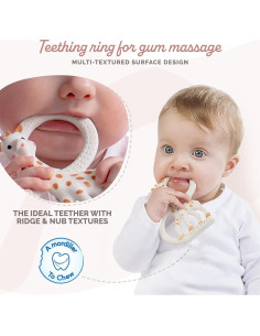 Anillo de Dentición Sophie la Girafe - Caucho Natural - 10x12cm 2