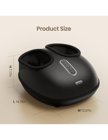 Masajeador de pies RENPHO 2025 Mejorado con Calor - Shiatsu
