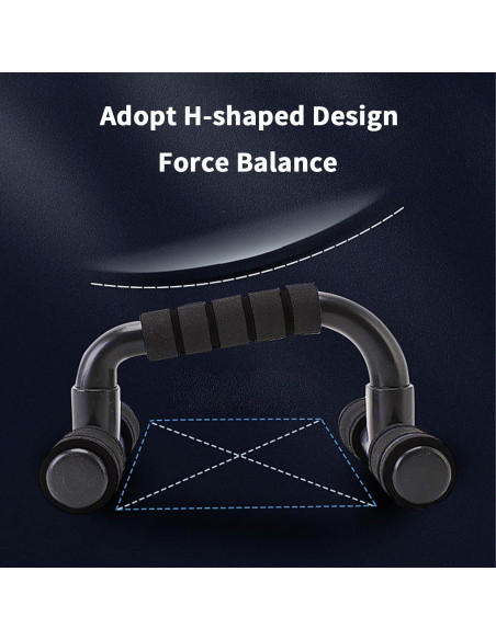 Barras de Flexiones Lizbin Antideslizantes para Entrenamiento