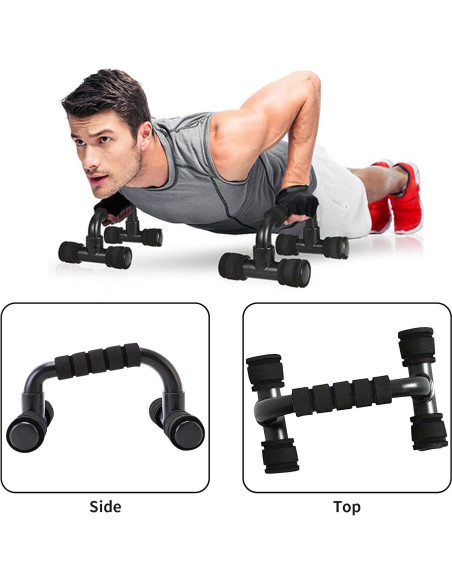 Barras de Flexiones Lizbin Antideslizantes para Entrenamiento