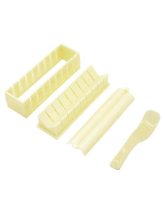 Kit de Moldes de Sushi Gebaozhen Corazón HIPS 19.8x5.8 cm