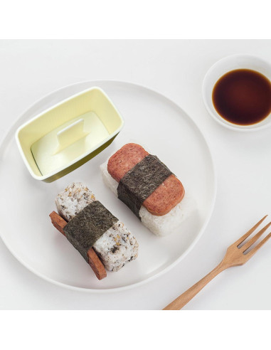Kit de Molde de Spam Musubi VKZATVN 4 Piezas 300g