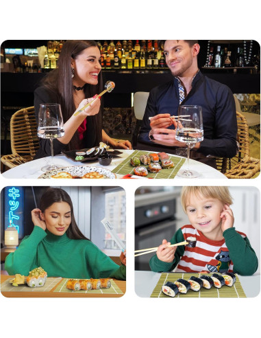 Kit de Molde de Spam Musubi VKZATVN 4 Piezas 300g