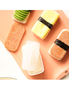 Molde para Musubi GABO Antiadherente 2 Piezas No Tóxico 2