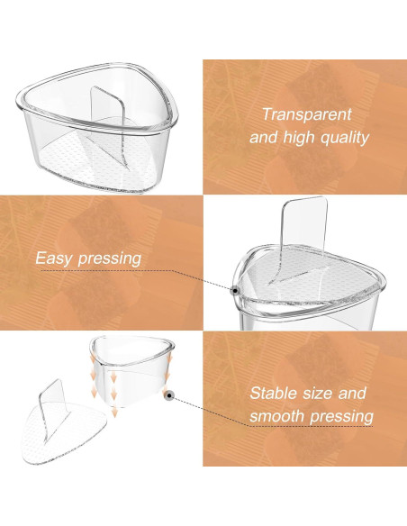 Moldes para Bolas de Arroz Onigiri MIUQILAIY 2 Piezas