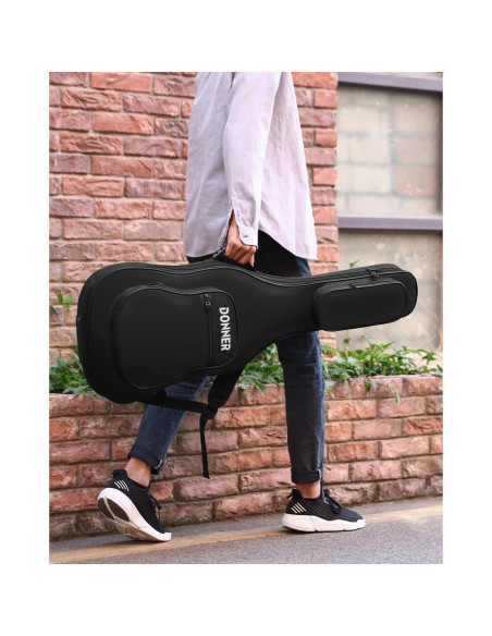 Funda de Guitarra Eléctrica Donner 39" Nylon Impermeable 600D
