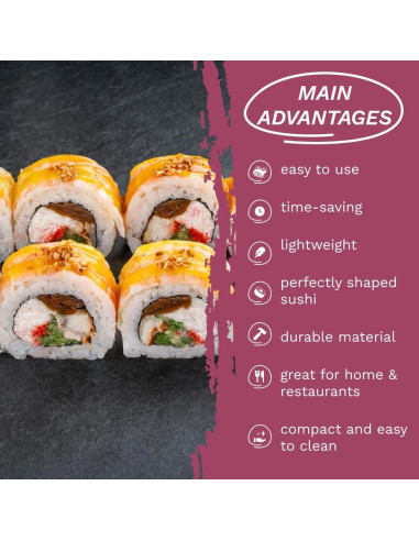 Kit de Hacer Sushi Bazooka Sheriffdrink para Principiantes