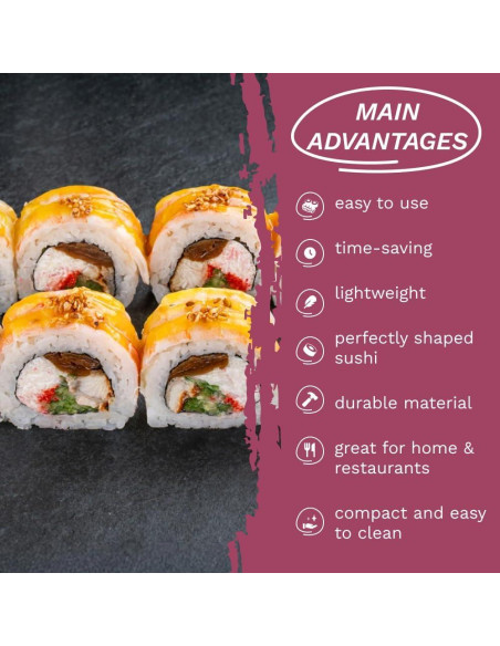 Kit de Hacer Sushi Bazooka Sheriffdrink para Principiantes