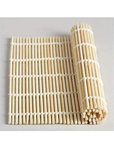 Estera para enrollar sushi de bambú BS 24 cm
