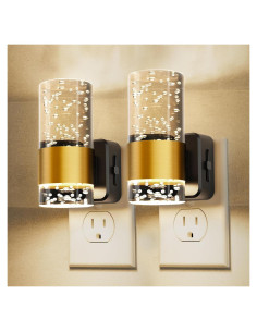 L LOHAS LED Luz Nocturna Regulable 2 Paquete 100 Lúmenes