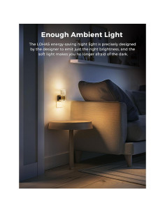 L LOHAS LED Luz Nocturna Regulable 2 Paquete 100 Lúmenes 2