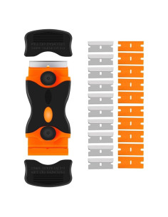 Raspador de Cuchillas Viadom 2-en-1 con 20 Cuchillas