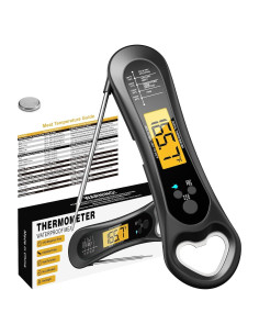 Termómetro Digital de Carne Biison D2 con Abrebotellas