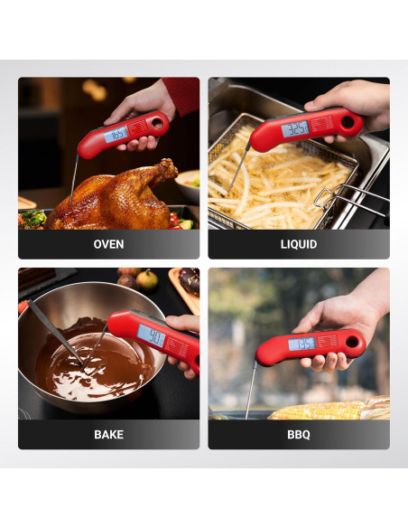 Termómetro Digital de Carne ThermoMaven, 0.5s Lectura Rápida Termómetro Digital de Carne ThermoMaven, 0.5s Lectura Rápida