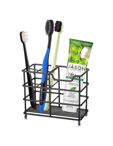 Soporte para Cepillos y Pasta de Dientes Urbanstrive Negro
