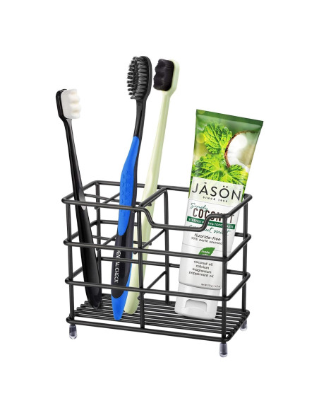 Soporte para Cepillos y Pasta de Dientes Urbanstrive Negro
