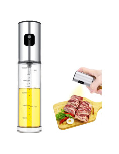 Rociador de Aceite NIKKIER 100ml Vidrio Inoxidable