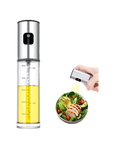 Rociador de Aceite PCBEAR 100ml Acero Inoxidable para Cocina