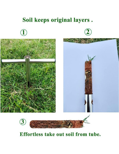 Sonda de Muestreo de Suelo Rtreehouse 30 cm con Mango T