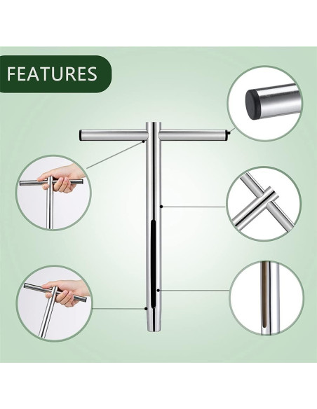 Sonda de Muestreo de Suelo Rtreehouse 30 cm con Mango T