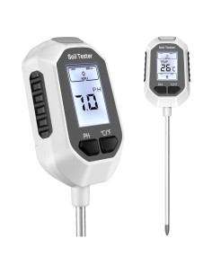 Medidor de humedad del suelo 4 en 1 Cytentech CTY LCD