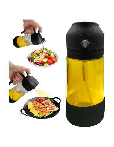 Botella Spray Aceite de Oliva MBO 470ml Vidrio Silicona