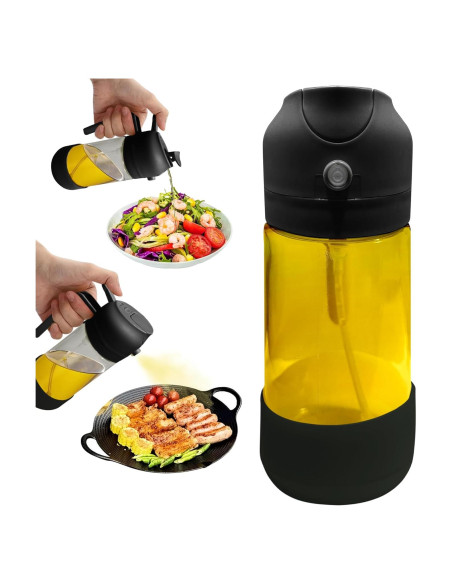 Botella Spray Aceite de Oliva MBO 470ml Vidrio Silicona