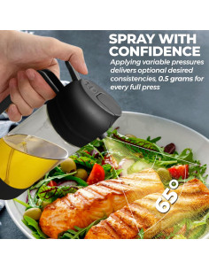 Botella Spray Aceite de Oliva MBO 470ml Vidrio Silicona 2