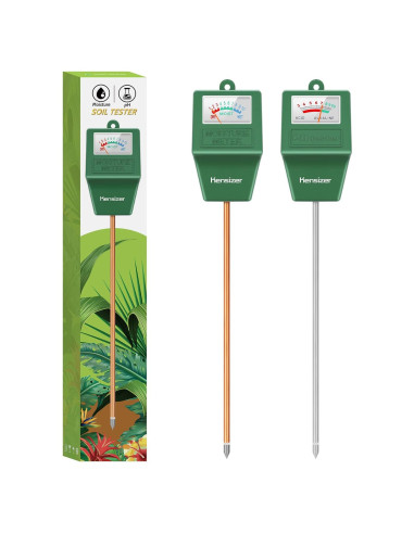 Medidor de Suelo Kensizer Humedad/pH Digital 0,13 kg