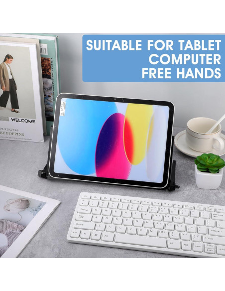 Estante Superior de Monitor wutfuooo 6 Piezas Ajustable Negro