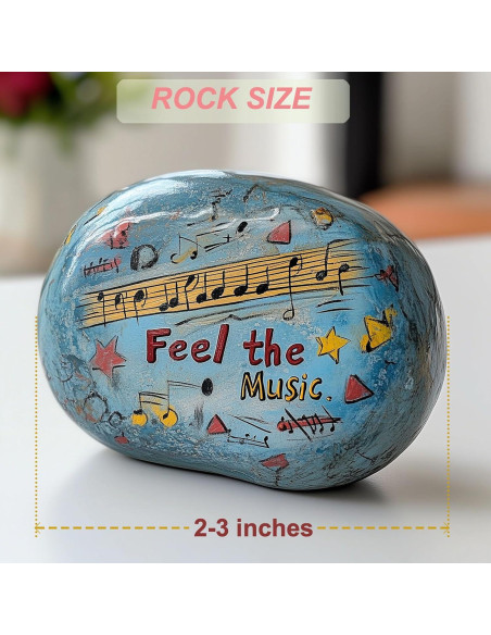 Juego de Pintura en Piedra XSSUUNN con 40 Piedras y 6 Pinceles