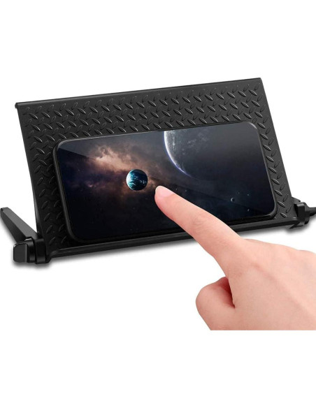 Estante Superior Hniuyun para TV y Monitor 2 Piezas Negro