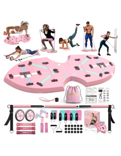 Sistema de Gimnasio Portátil LALAHIGH con 20 Accesorios