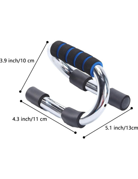 Barras de Flexiones Antideslizantes Lizbin - Soporte Fitness