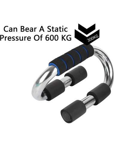 Barras de Flexiones Antideslizantes Lizbin - Soporte Fitness