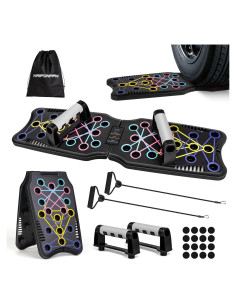 Tabla de Flexiones Haiponfph 9 en 1 Gimnasio en Casa