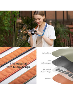 Correa para Cámara PGYTECH Air Verde Pasto Ajustable 100-140 cm 2