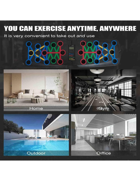 Tabla de Flexiones Plegable gotosee 30 en 1 Automática