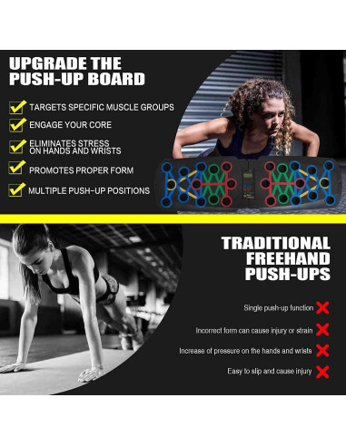 Tabla de Flexiones Plegable gotosee 30 en 1 Automática