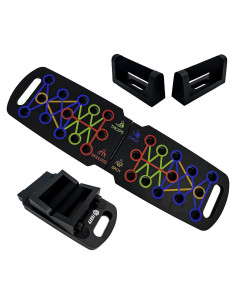 Tablero de Flexiones Plegable Figfey de Madera Antideslizante