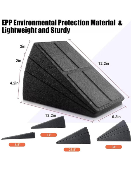 Tablero Inclinado para Estiramiento de Pantorrillas HGkjnina 480 kg