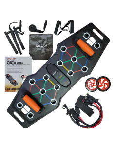 Tablero de Flexiones AAASH 25-en-1 para Gimnasio en Casa