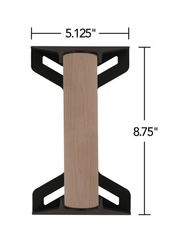 Barras de Flexiones de Madera Barre Trainer Portátil