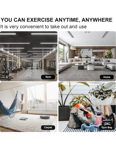 Rodillo Abdominal Pafal con Soporte para Codos y Rebote Automático