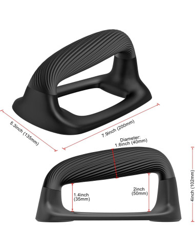 Barras de Flexiones Kipika, Soportes Antideslizantes para Ejercicio