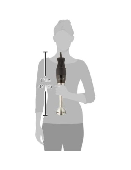 Batidora de Mano Brentwood HB-33BK 2 Velocidades 200W Negra