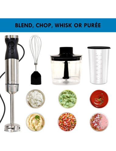 Batidora de Inmersión Kenmore 400W con Accesorios - 700ml